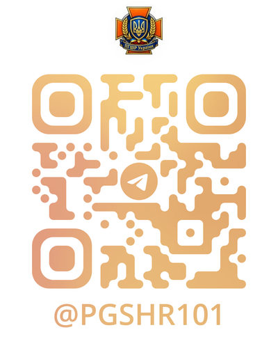 QR-код Telegram-каналу @pgshr101